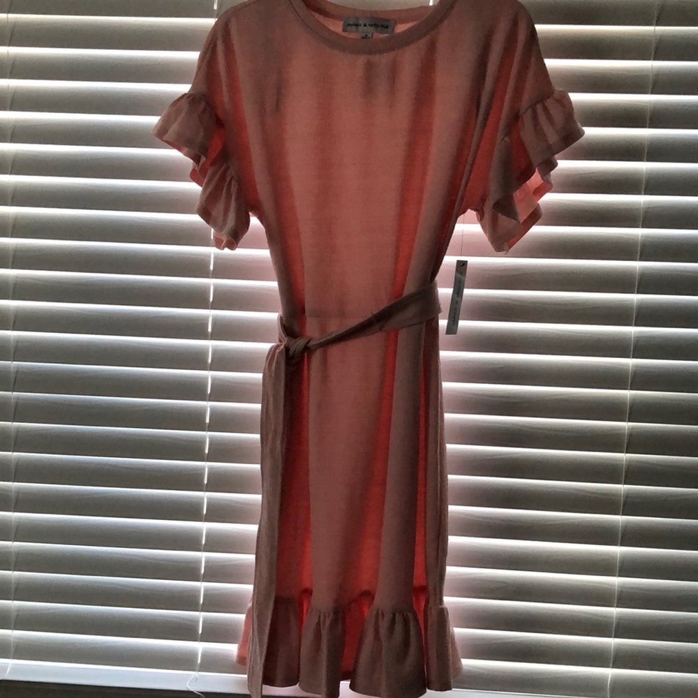 Emma & Michele pink dress